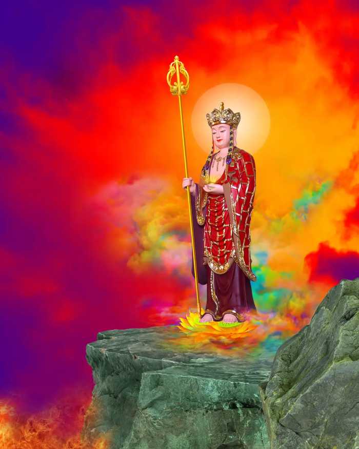 农历七月三十恭迎地藏王菩萨圣诞日，燃佛灯，接引亡灵往生极乐！